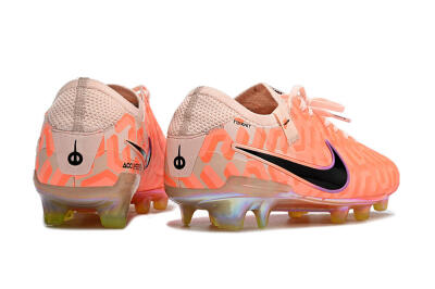 Nike Tiempo Legend 10 Elite FG Low-Tops Soccer Cleats - Pink/Black