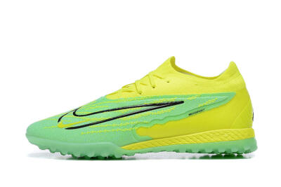 Nike Phantom GX Elite TF Low-Tops Soccer Shoes - Green/Black/Yellow