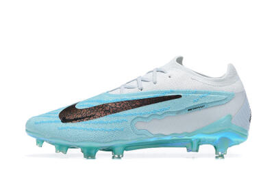 Nike Phantom GX Elite FG Low-Tops Soccer Cleats - Blue/Black/White