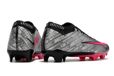 Nike Air Zoom Mercurial Vapor 15 Elite FG Low-Tops Soccer Cleats - Silver/Pink/Black