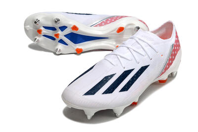Adidas X Speedportal.1 SG Low-Tops Soccer Cleats - White/Black/Red