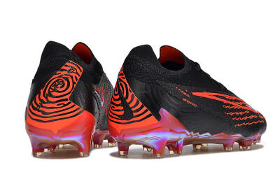 Nike Phantom GX Elite FG Low-Tops Soccer Cleats - Black/Red/White