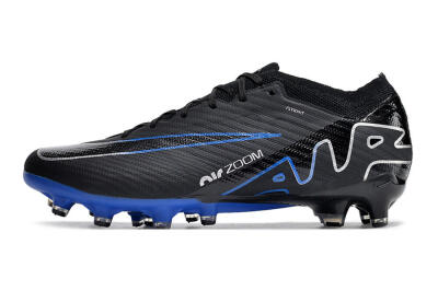 Nike Air Zoom Mercurial Vapor 15 Elite AG Low-Tops Soccer Cleats - Black/Blue/White
