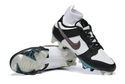 Nike Mercurial Vapor Ede Dunk Panda FG High-Tops Soccer Cleats - White/Black/Brown