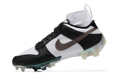 Nike Mercurial Vapor Ede Dunk Panda FG High-Tops Soccer Cleats - White/Black/Brown