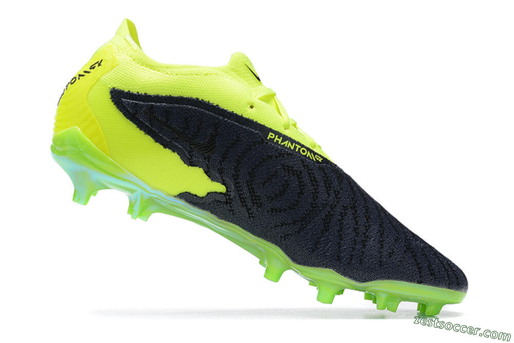 Nike Phantom GX Elite FG Low-Tops Soccer Cleats - Green/Black 6