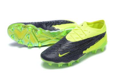Nike Phantom GX Elite FG Low-Tops Soccer Cleats - Green/Black