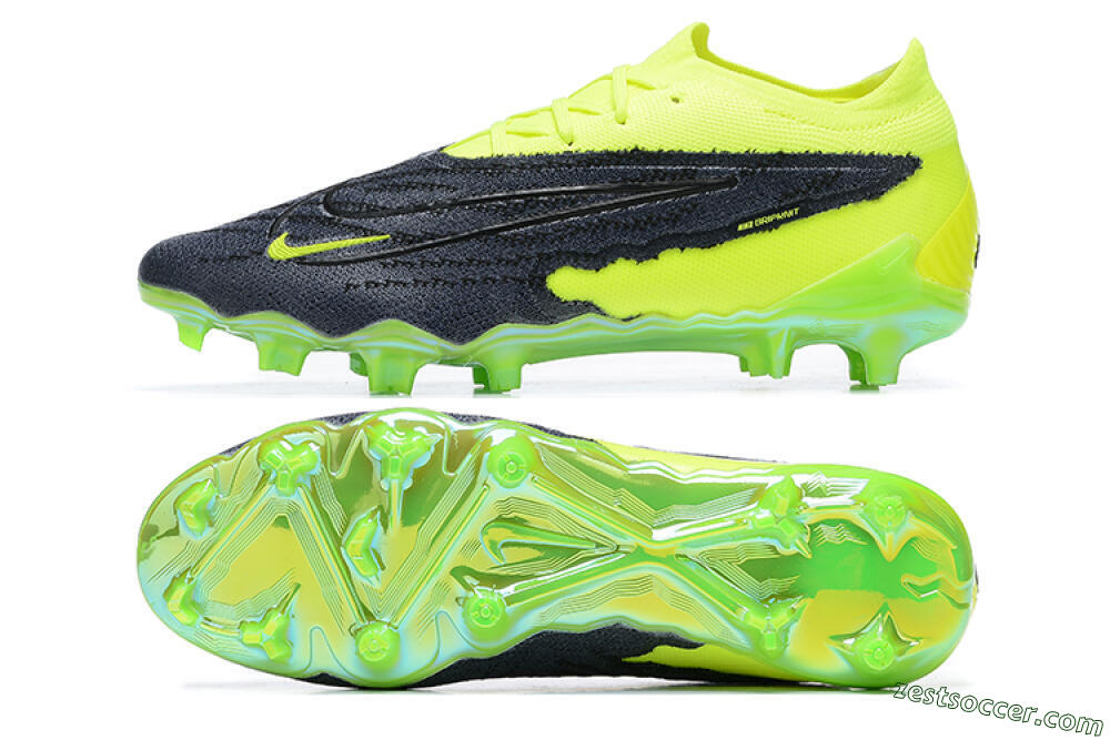 Nike Phantom GX Elite FG Low-Tops Soccer Cleats - Green/Black 1