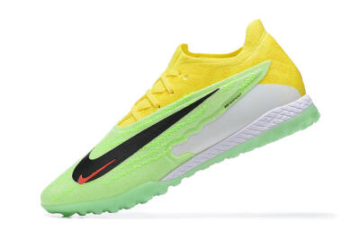 Nike Phantom GX Elite TF Low-Tops Soccer Shoes - Green/Black/White/Yellow