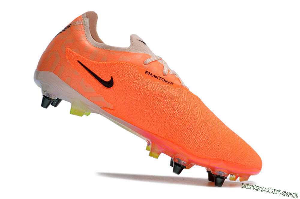 Nike Phantom GX Elite SG Low-Tops Soccer Cleats - Orange/Black 4