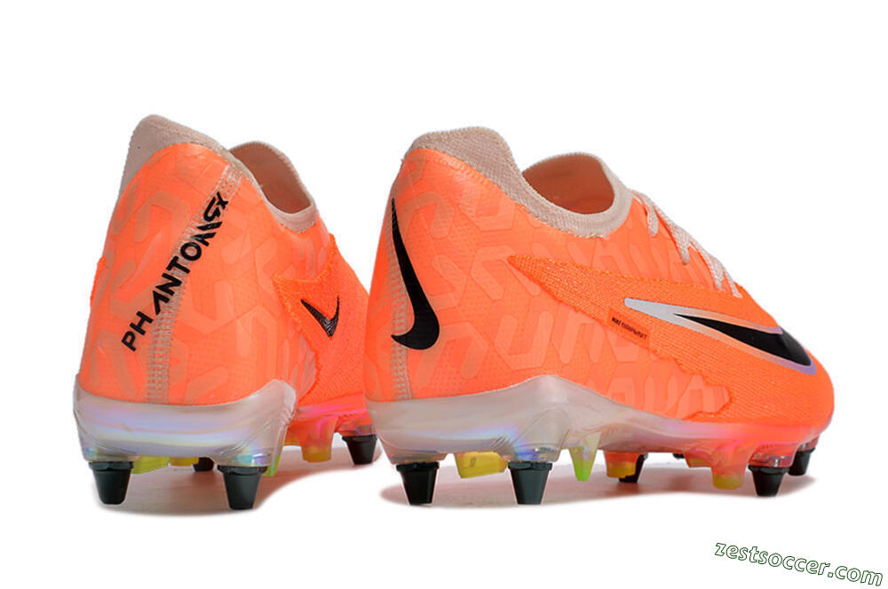 Nike Phantom GX Elite SG Low-Tops Soccer Cleats - Orange/Black 6