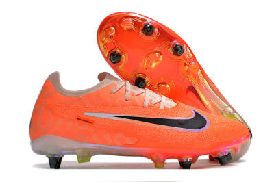Nike Phantom GX Elite SG Low-Tops Soccer Cleats - Orange/Black