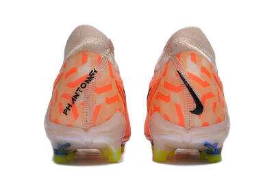 Nike Phantom GX Elite FG Low-Tops Soccer Cleats - Orange/Black/Purple