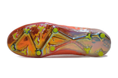 Nike Phantom GX Elite FG Low-Tops Soccer Cleats - Orange/Black/Purple
