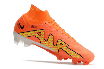 Nike Air Zoom Mercurial Superfly 9 Elite FG High-Tops Soccer Cleats - Orange/Yellow
