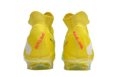 Nike Phantom GX Elite DF FG High-Tops Soccer Cleats - Yellow/Green/Black/Red