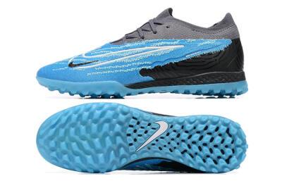 Nike Phantom GX Elite TF Low-Tops Soccer Shoes - Blue/White/Black
