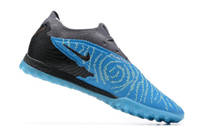 Nike Phantom GX Elite TF Low-Tops Soccer Shoes - Blue/White/Black
