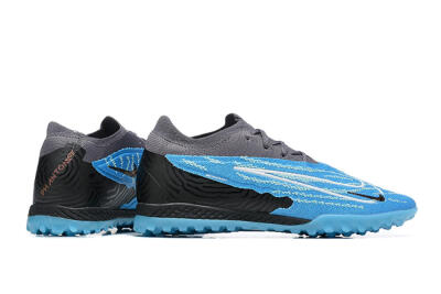 Nike Phantom GX Elite TF Low-Tops Soccer Shoes - Blue/White/Black