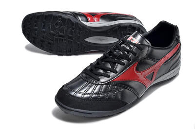 Mizuno Morelia Sala Japn TF Low-Tops Soccer Shoes - Black/Red/White