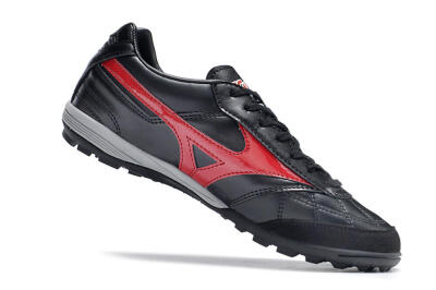 Mizuno Morelia Sala Japn TF Low-Tops Soccer Shoes - Black/Red/White