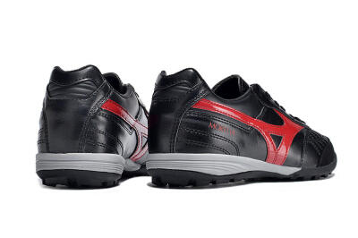 Mizuno Morelia Sala Japn TF Low-Tops Soccer Shoes - Black/Red/White