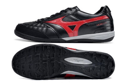 Mizuno Morelia Sala Japn IC Low-Tops Soccer Shoes - Black/Red/White