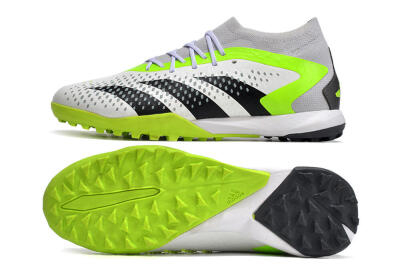 Adidas Predator Accuracy.1 TF Low-Tops Soccer Shoes - White/Black/Green