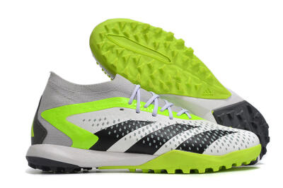 Adidas Predator Accuracy.1 TF Low-Tops Soccer Shoes - White/Black/Green