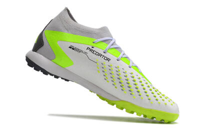 Adidas Predator Accuracy.1 TF Low-Tops Soccer Shoes - White/Black/Green