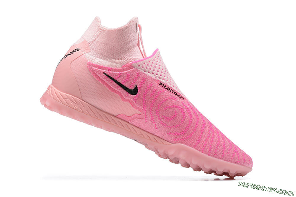 Nike Phantom GX Elite DF TF High-Tops Soccer Shoes - Pink/White 7