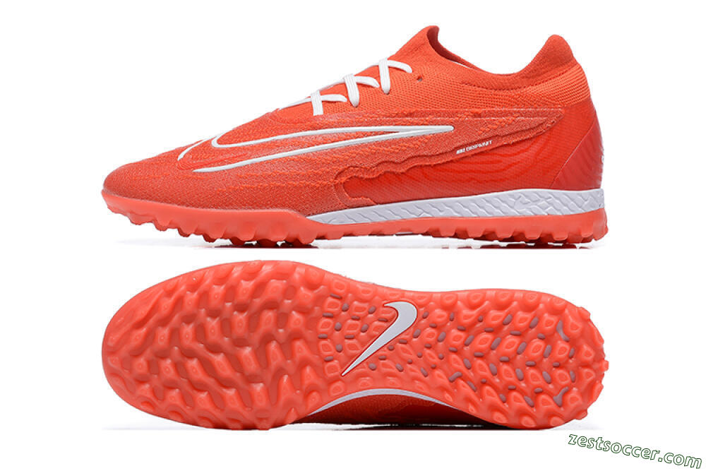 Nike Phantom GX Elite TF Low-Tops Soccer Shoes - Red/White 1