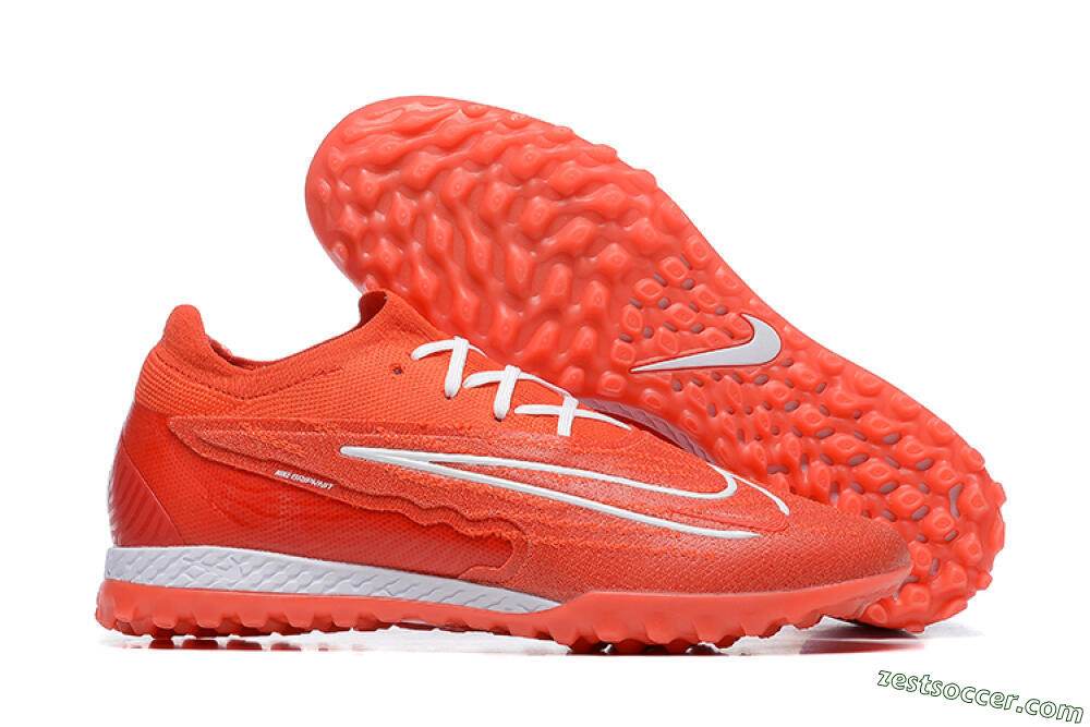 Nike Phantom GX Elite TF Low-Tops Soccer Shoes - Red/White 0