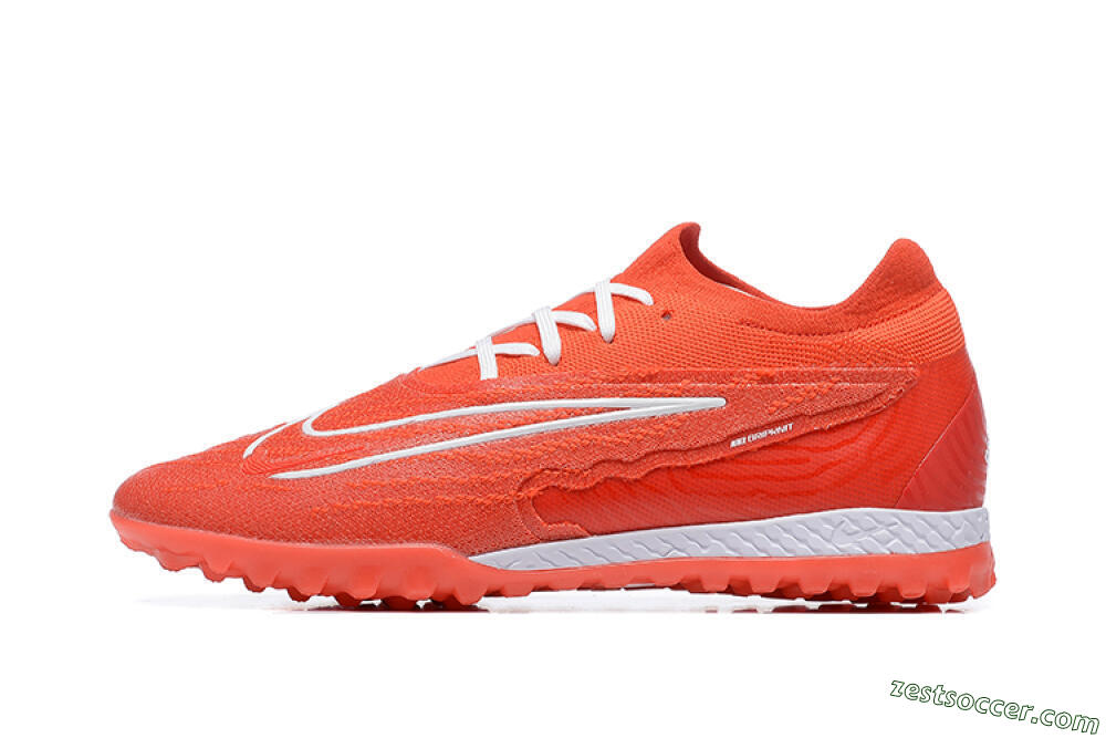 Nike Phantom GX Elite TF Low-Tops Soccer Shoes - Red/White 2