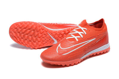 Nike Phantom GX Elite TF Low-Tops Soccer Shoes - Red/White