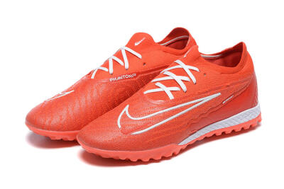 Nike Phantom GX Elite TF Low-Tops Soccer Shoes - Red/White
