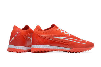 Nike Phantom GX Elite TF Low-Tops Soccer Shoes - Red/White