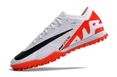 Nike Mercurial Vapor 15 Elite TF Low-Tops Soccer Shoes - White/Black/Red