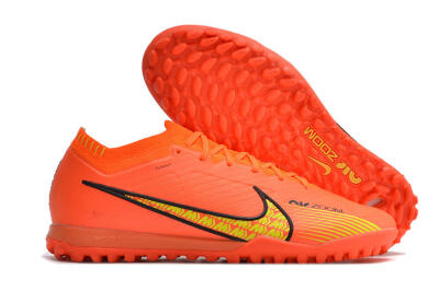 Nike Air Zoom Mercurial Vapor 15 Elite TF Low-Tops Soccer Shoes - Red/Yellow