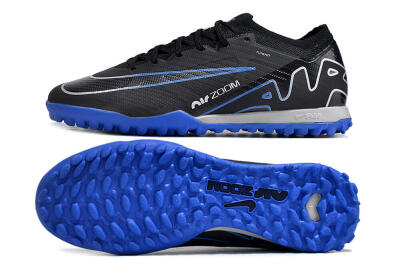 Nike Mercurial Vapor 15 Elite TF Low-Tops Soccer Shoes - Black/Blue