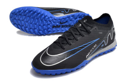 Nike Mercurial Vapor 15 Elite TF Low-Tops Soccer Shoes - Black/Blue