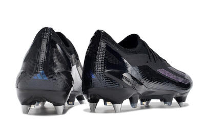 Adidas X Crazyfast.1 SG Low-Tops Soccer Cleats - Black/Purple