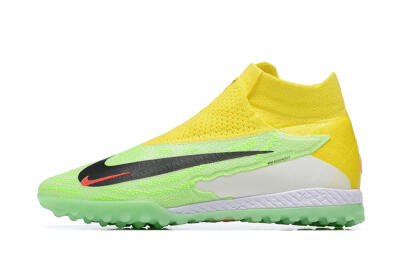 Nike Phantom GX Elite TF High-Tops Soccer Shoes - Yellow/Green/Black/Red/White