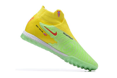 Nike Phantom GX Elite TF High-Tops Soccer Shoes - Yellow/Green/Black/Red/White