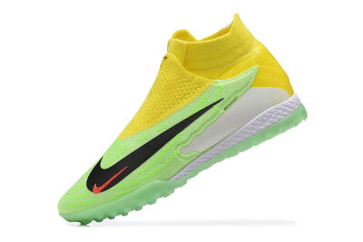Nike Phantom GX Elite TF High-Tops Soccer Shoes - Yellow/Green/Black/Red/White