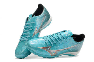 Mizuno Alpha Made in Japan TF Low-Tops Soccer Shoes - Blue/Orange/White