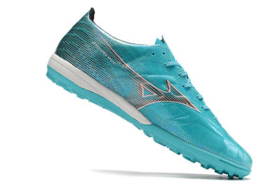 Mizuno Alpha Made in Japan TF Low-Tops Soccer Shoes - Blue/Orange/White