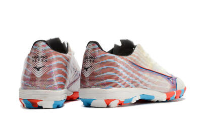 Mizuno Alpha Made in Japan TF Low-Tops Soccer Shoes - Beige/Blue/Red