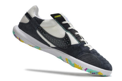 Nike StreetGato IC Low-Tops Soccer Shoes - Black/White