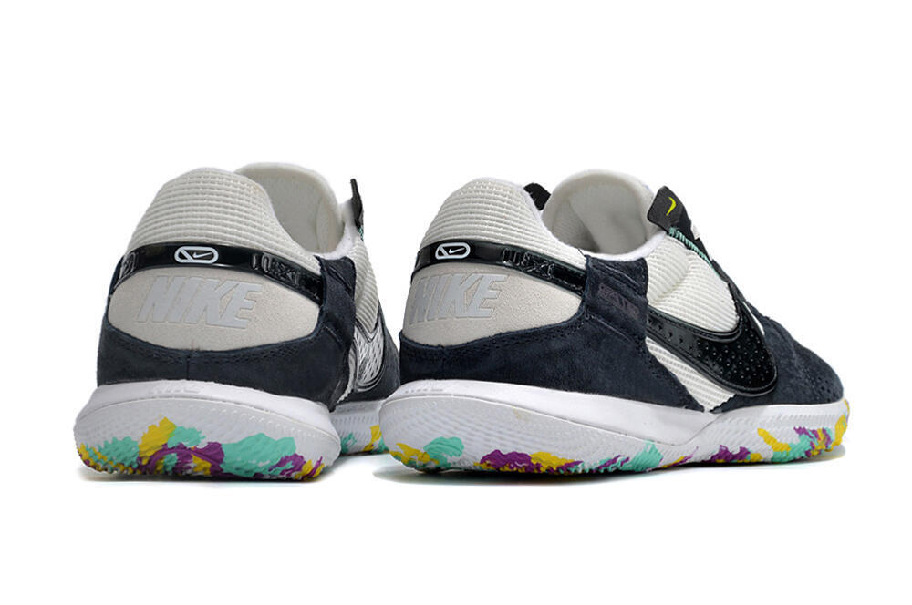 Nike StreetGato IC Low-Tops Soccer Shoes - Black/White 5
